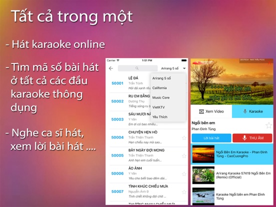 Screenshot #6 pour Hat Karaoke Viet Nam - Pro