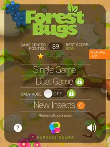 Forest Bugs - an insects in fairytale world! screenshot #3 for iPad