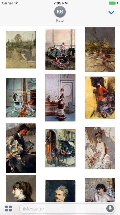 Giovanni Boldini Artworks Stickers