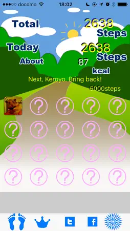 Pedometer Bring Back My Pets! screenshot 1