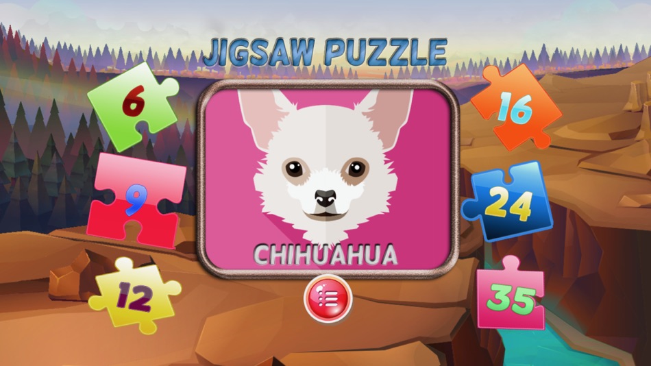 puzzle jigsaw dog definition of educational games - 1.0 - (iOS)