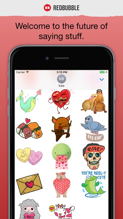 Digital Sticker All-stars: Valentines