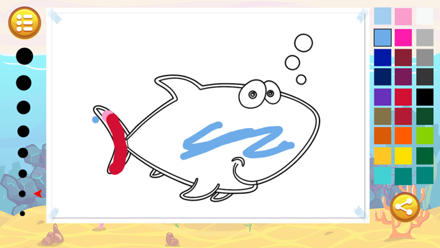 Ocean Animals and Sea For Kids and Toddlers(圖5)-速報App