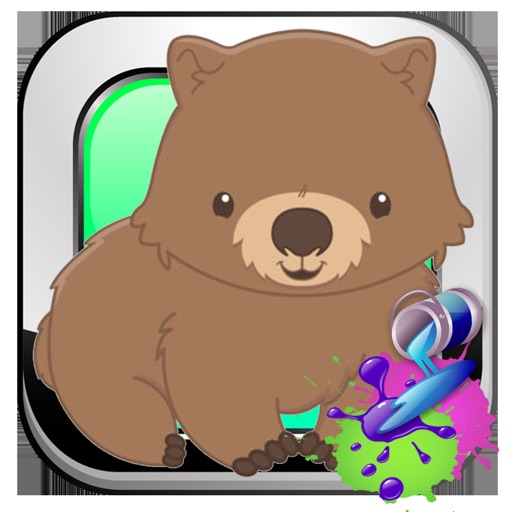 Animals Bear - Zoo  Coloring Book For Kids Icon