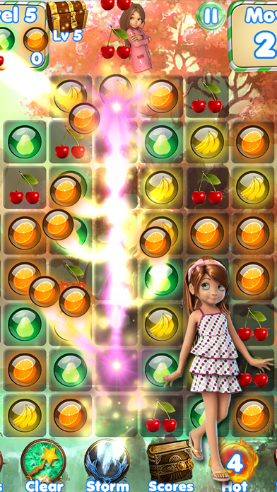 Screenshot #2 pour Fruit Candy Puzzle: Kids games and games for girls