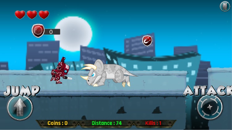 Robot Fight Dinosaurs