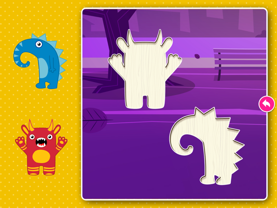 Monster Puzzle Games: Toddler Kids Learning Apps iPad app afbeelding 3