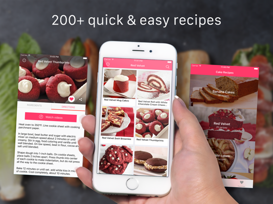 Screenshot #4 pour Cake Recipes: Baking, food recipes, cooking videos