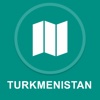 Turkmenistan : Offline GPS Navigation