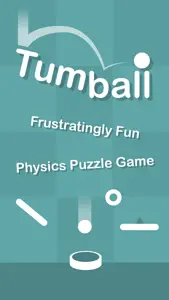 Tumball - Physics Puzzle Game screenshot #2 for iPhone