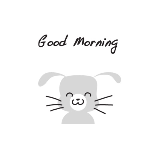 Gray Rabbit stickers by wenpei