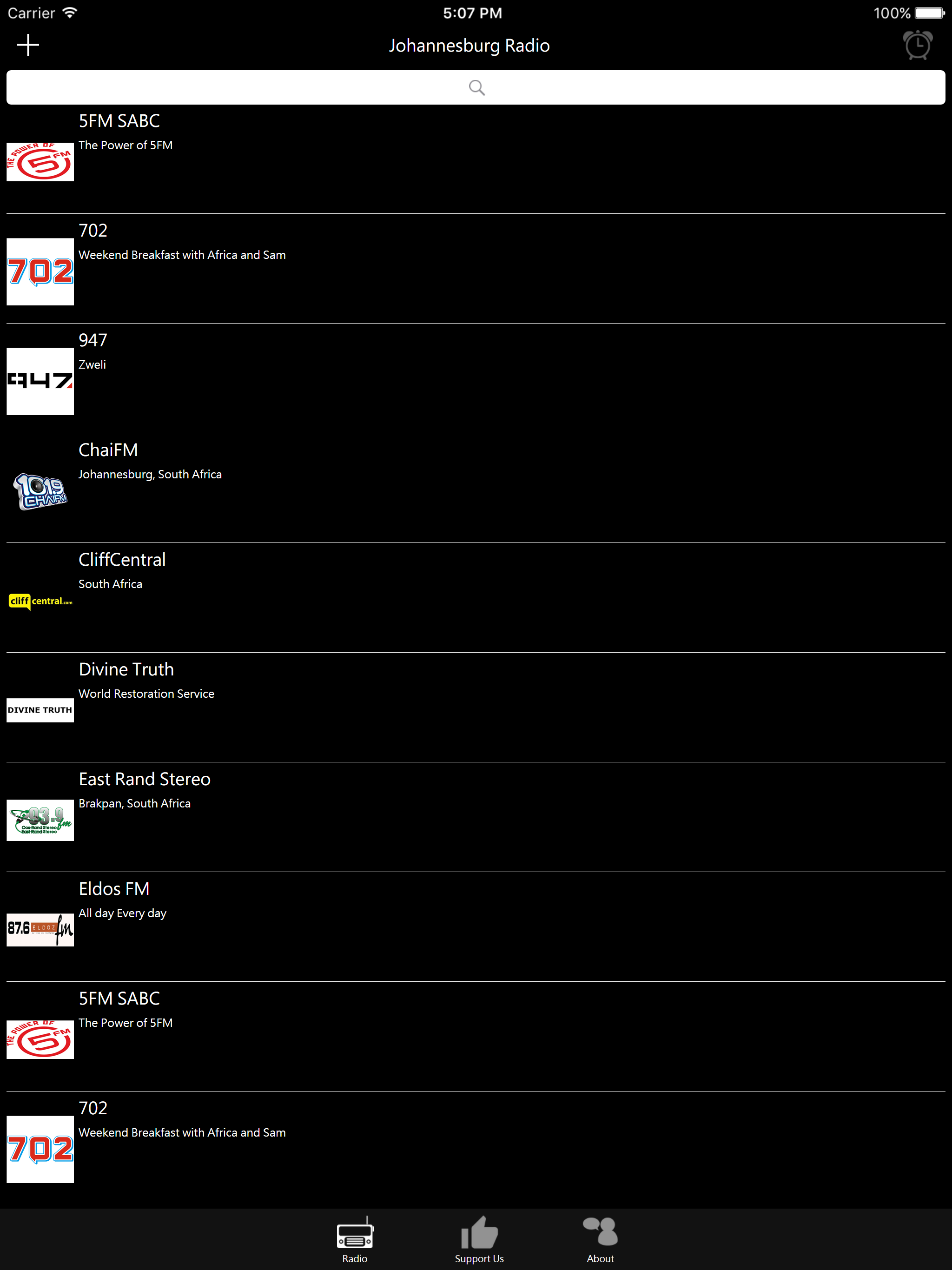 Johannesburg Radio screenshot 6