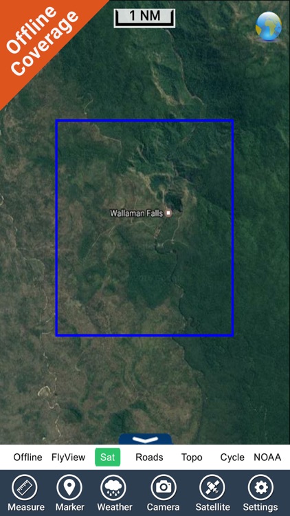 Wallaman Falls NP HD GPS charts Navigator screenshot-4
