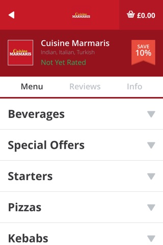 Cuisine Marmaris screenshot 2