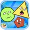 Shapes for Kids - One of the best bright game which acquaint your child with colors, shapes and sizes by fun way play