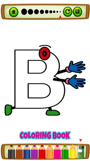 ABC＆数字儿童着色词汇拼图(圖2)-速報App
