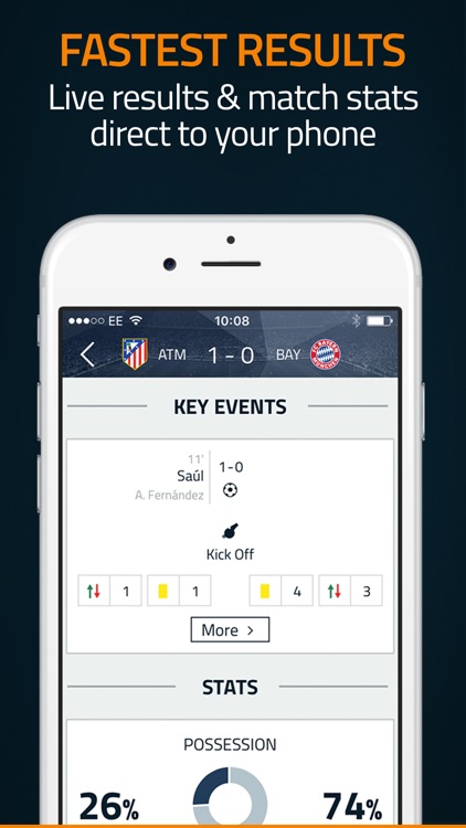 Goal Live Scores – Soccer LiveScores & Results screenshot-3