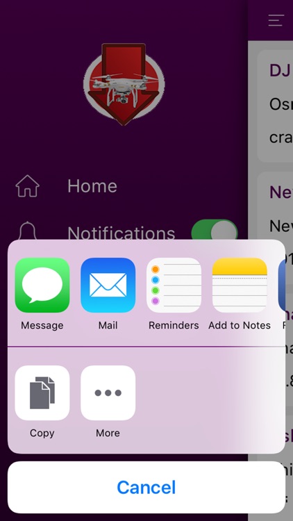 Firmware Notification For Dji Phantom screenshot-3