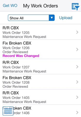 Manage My Work Orders Disconnected Smartphone screenshot 4