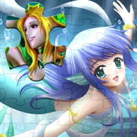 Sea World Mermaid Jigsaw Puzzles - Easy and Hard