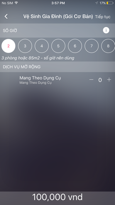 Screenshot #2 pour WiiDo - Tìm giúp việc theo giờ