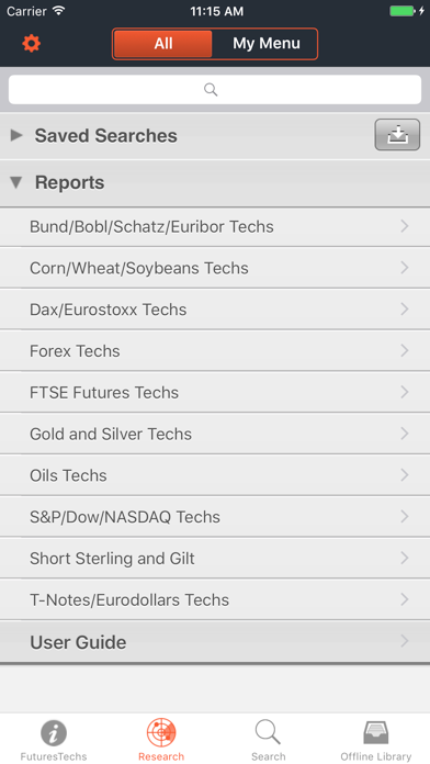 Screenshot #1 pour FuturesTechs