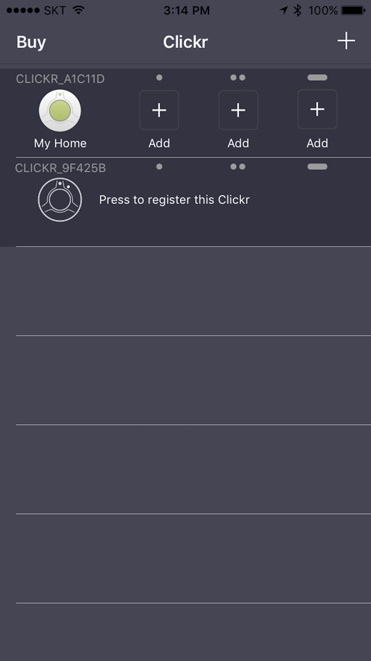 #3. Clickr (iOS) Podle: CLINK Inc.