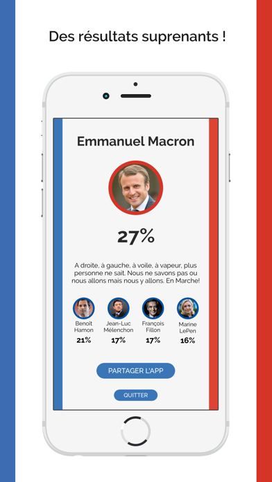 Screenshot #3 pour Election Présidentielle 2017 - Pour qui voter ?