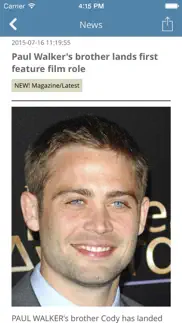 celebrity news. iPhone Captures Décran 4