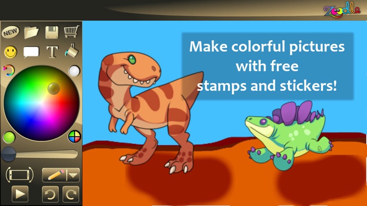Zoodle Pad - Free Sketching, Drawing, Coloring