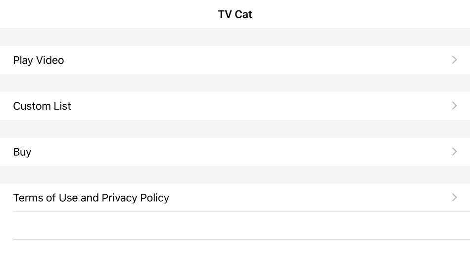TV Cat-Free Live TV&Movie Custom Player - 1.0 - (iOS)