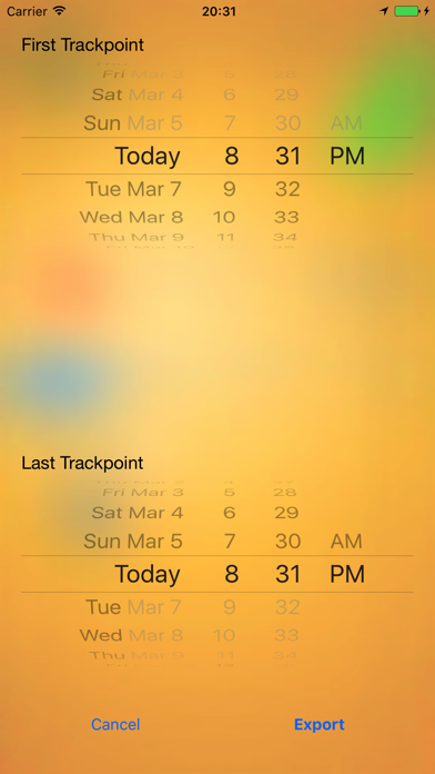 GPX Recorder - GPS Tracker for outdoor activities Screenshot