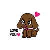 Miss Muddy Puppy Animated stickers by Beardownize