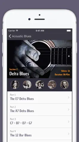 Game screenshot Acoustic Blues Guitar -Lessons apk