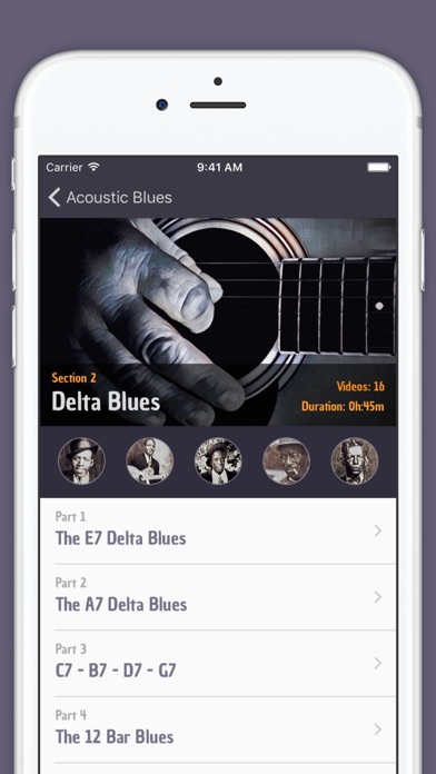 Screenshot #2 pour Acoustic Blues Guitar Lessons