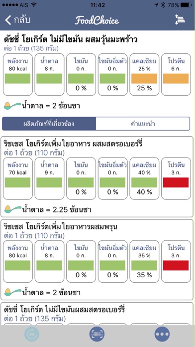 Screenshot #1 pour FoodChoice