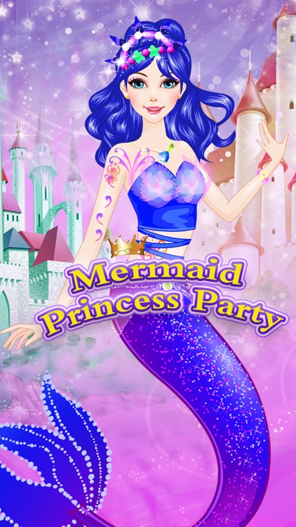 Mermaid Princess Party - Makeover Salon Games