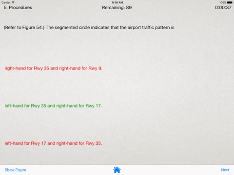 Flight Instructor Knowledge Test Prep for iPad screenshot 3