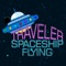 Traveler Spaceship Flying