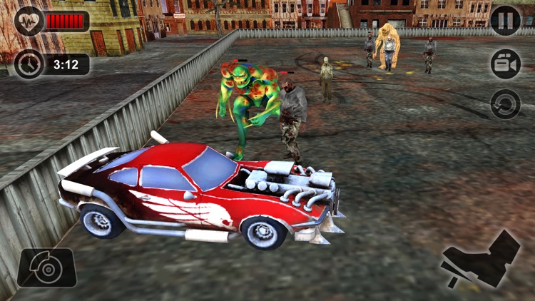 Zombie Smash Car Derby - Zombies Tsunami Killer 3D screenshot-4