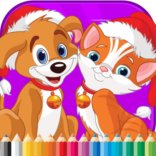 Dog Cat Rat Coloring - Activities for Kids Icon