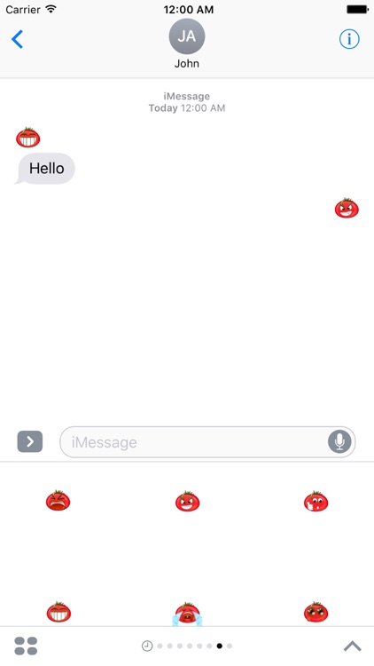 FoodMoji -  Red Tomato