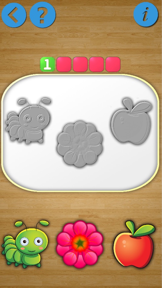 #2. Puzzles shadow. Little bugs. For little babys (iOS) 由: Ihor Poleshko