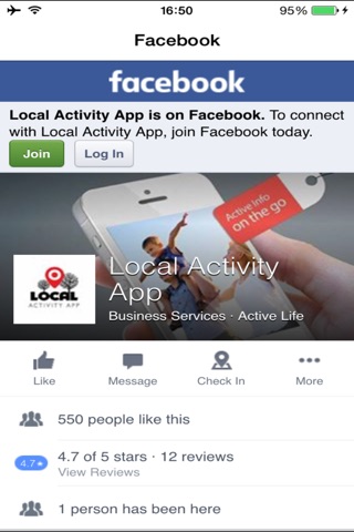 Local Activity App screenshot 3