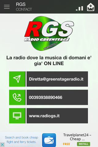 Radio GreenStage screenshot 2