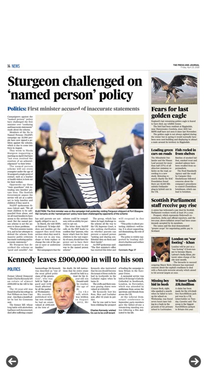 Press And Journal Moray