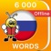 6000 Words - Learn Russian Language & Vocabulary app icon - Education app for iPhone