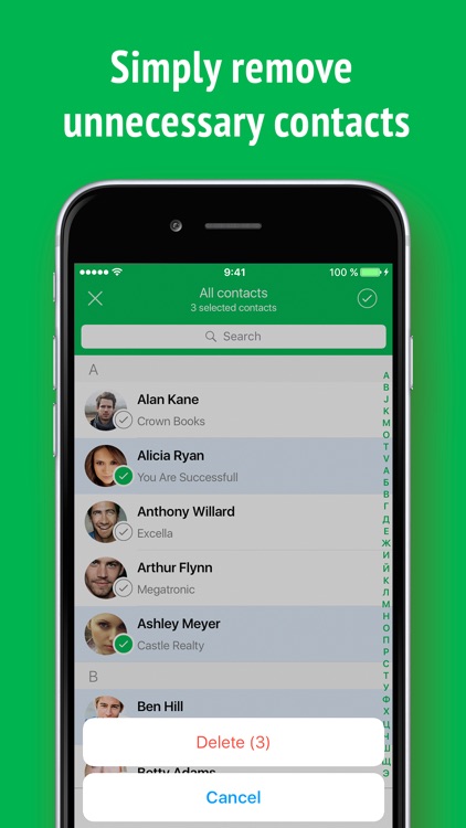 Contacts Cleaner - merge and delete duplicates screenshot-4