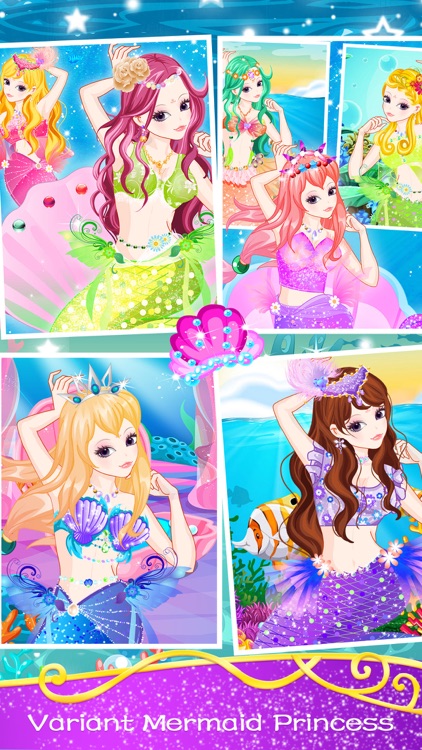 Romantic mermaid -  Makeover girly games