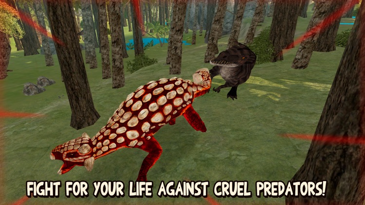 Jurassic Dino Ankylosaurus Simulator 3D